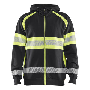 Blaklader BLAKLADER 35521158 Hi Vis Hoodie Hi Vis Reflective Hoodie Work Sweatshirt MEN - 100% Cotton - 355211589933