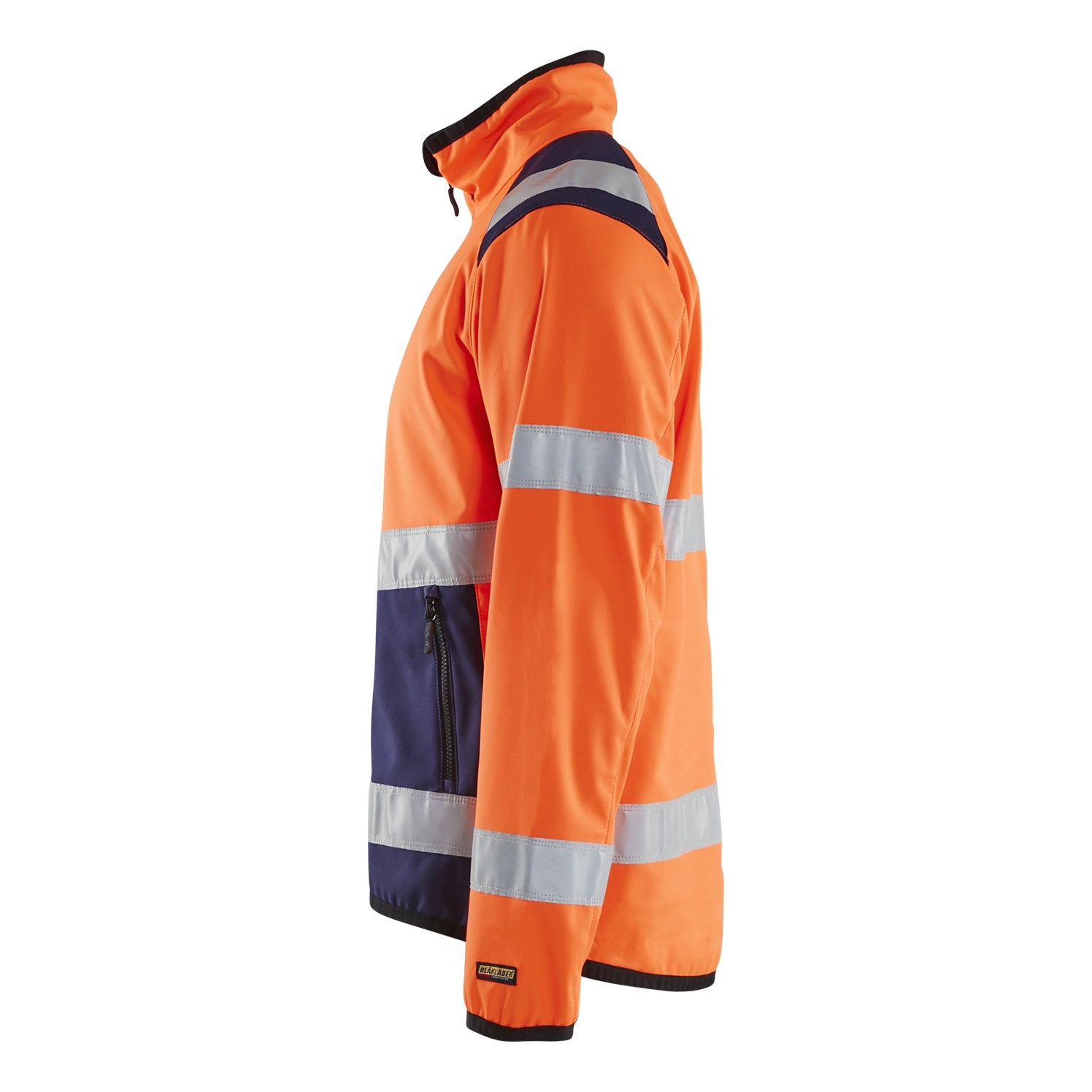 Blaklader BLAKLADER 48772516 Hi Vis Softshell Jacket Hi Vis Reflective Softshell Work Jacket MEN - Water Repellent - 487725165389_CL