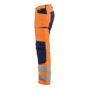 Blaklader BLAKLADER 15521811 | Hi Vis Trousers with Stretch Hi Vis Reflective Work Trousers Men - Class 2 Visibility - 155218115389_CL