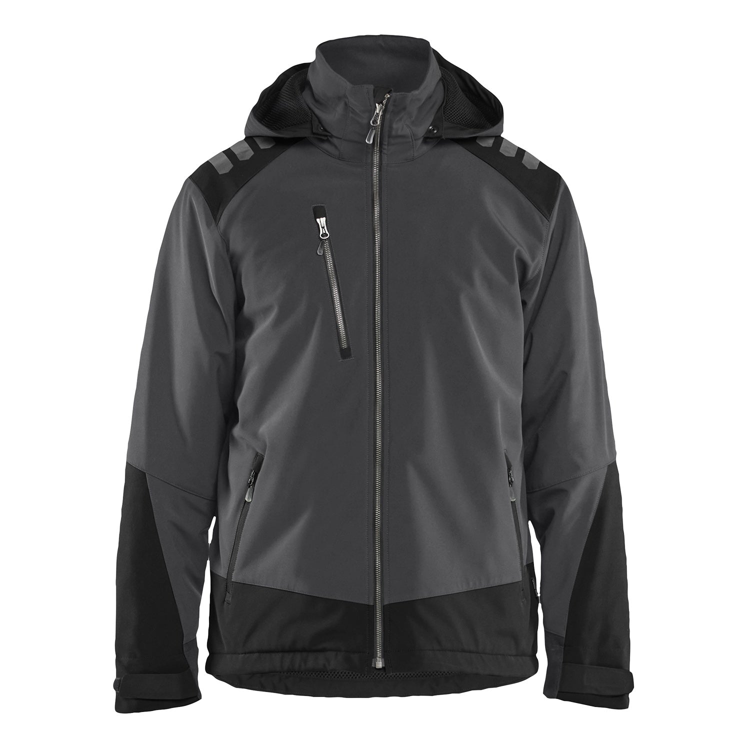 Blaklader BLAKLADER 47502513 Lightweight Lined Winter Jacket Softshell Hi Vis Reflective Softshell Work Jacket MEN - Waterproof - 475025139899