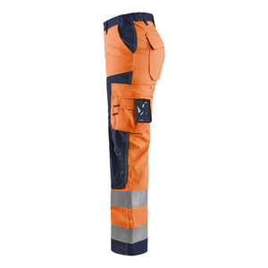 Blaklader BLAKLADER 71551811 | Women's Hi Vis Trousers Hi Vis Reflective Work Trousers Women - twill fabric - 715518115389_CL