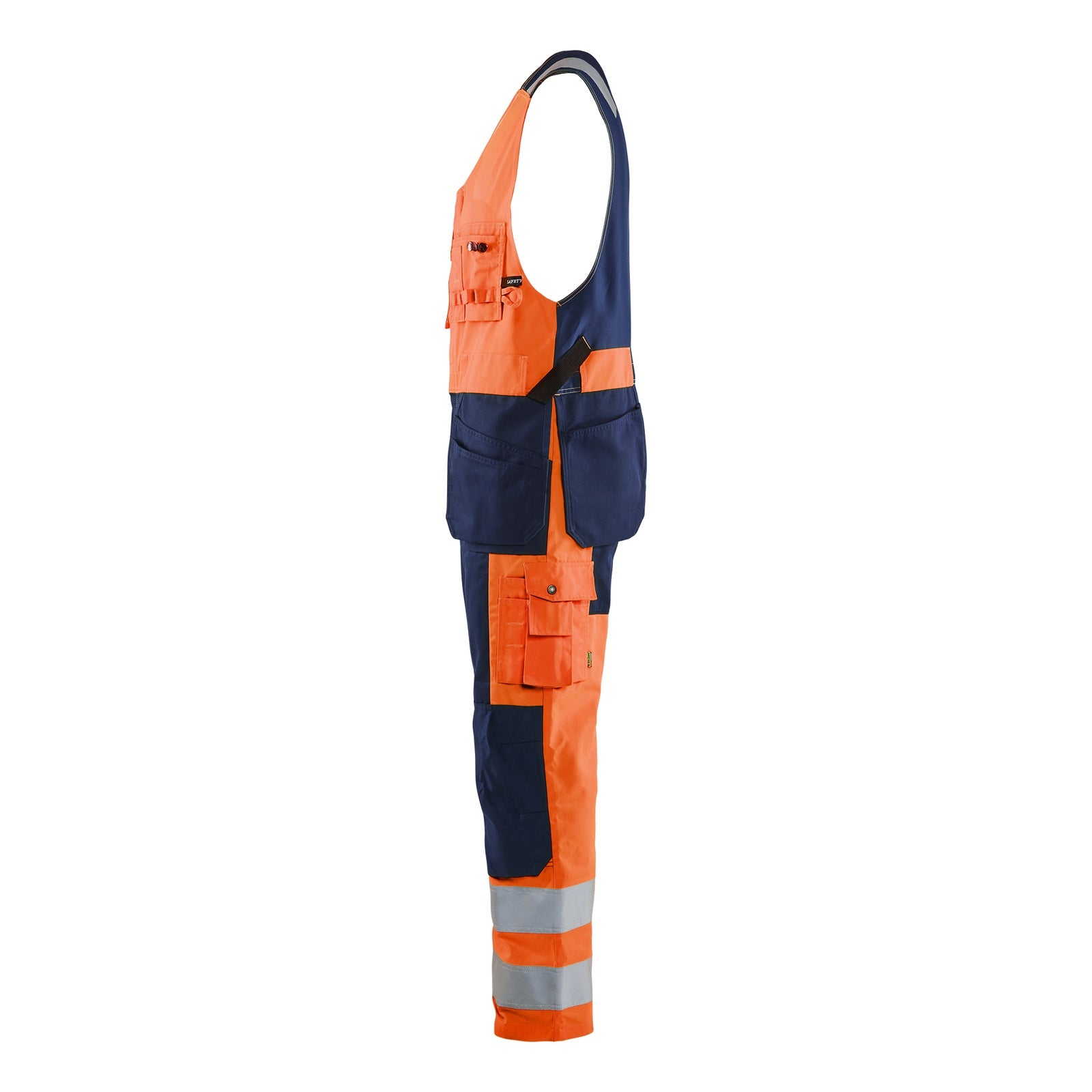 Blaklader BLAKLADER 26531804 Hi Vis Sleeveless Overall Work Overall Men - polyester cotton blend - 265318045389_CL