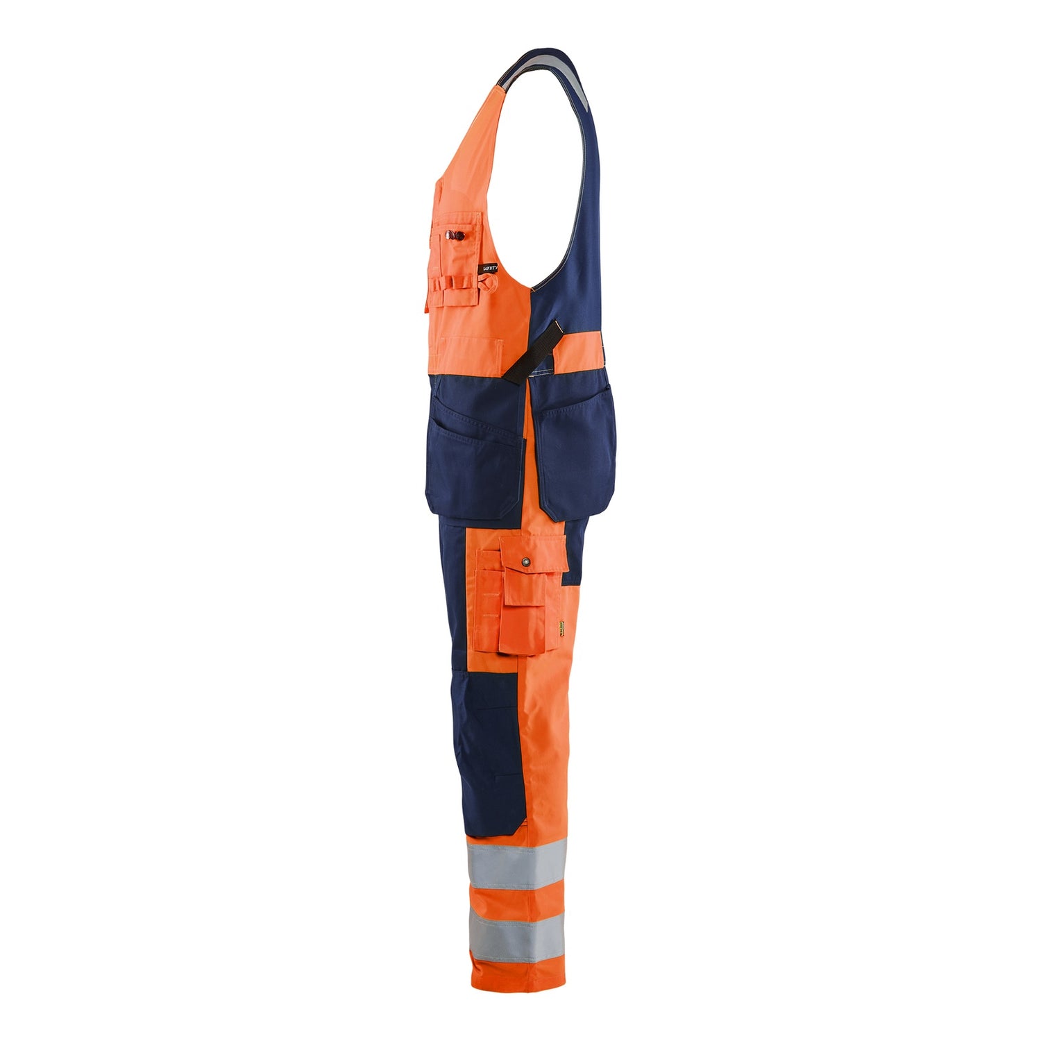 Blaklader BLAKLADER 26531804 Hi Vis Sleeveless Overall Work Overall Men - polyester cotton blend - 265318045389_CL