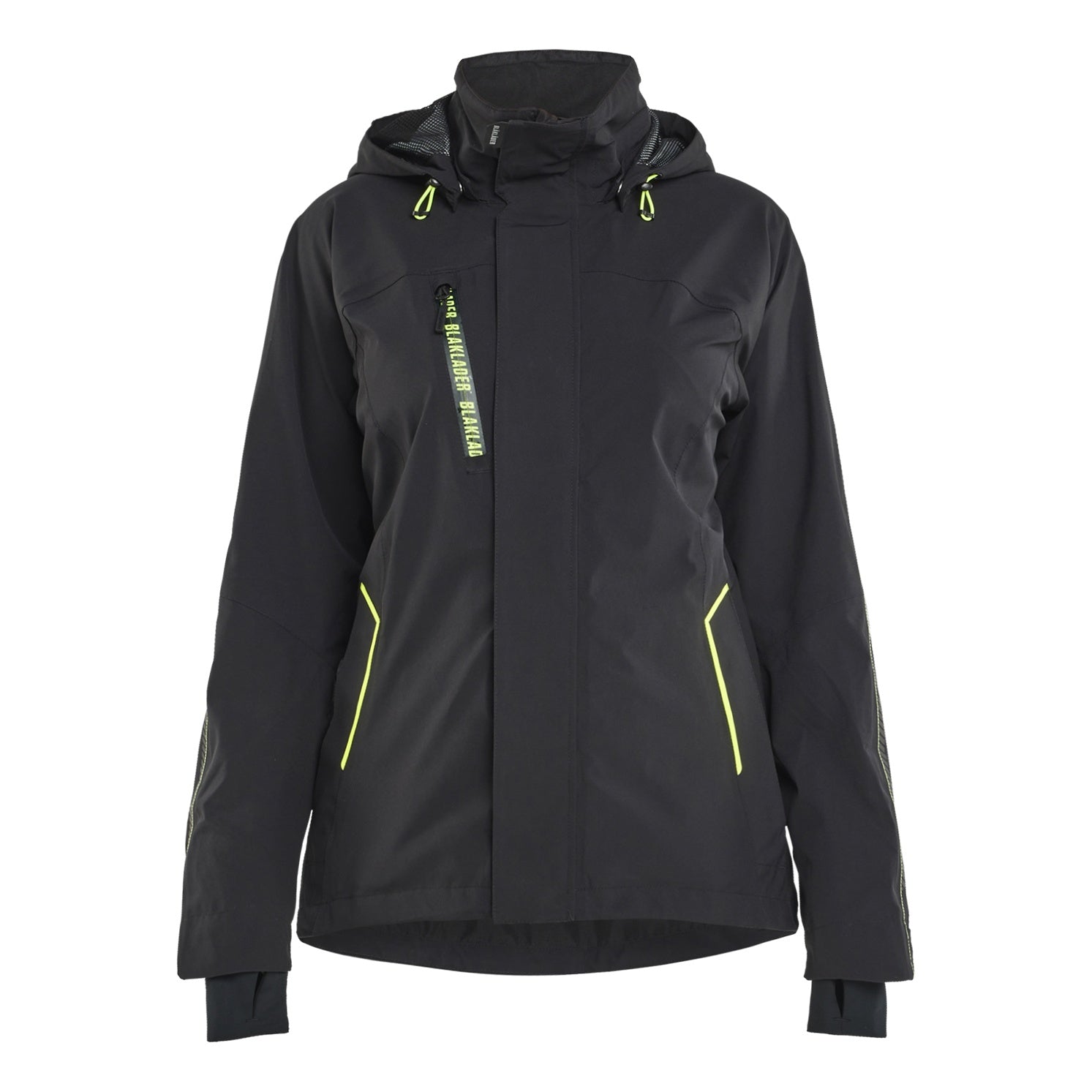 Blaklader BLAKLADER 44031917 Women's Shell Jacket Stretch Hi Vis Reflective Shell Work Jacket WOMEN - Waterproof - 440319179933