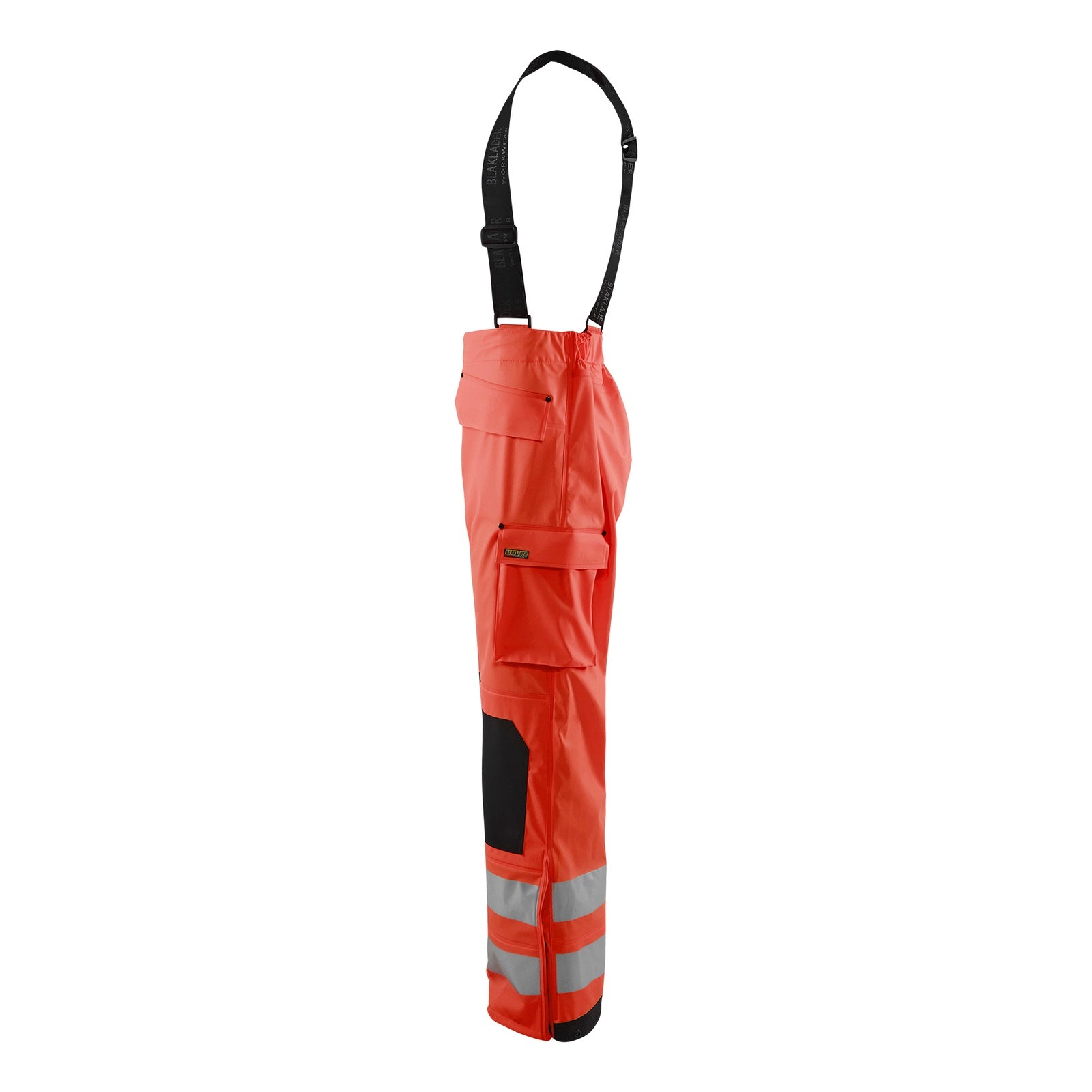 Blaklader BLAKLADER 13022003 Rain Trousers Hi Vis LEVEL 2 Hi Vis Reflective Work Trousers Men - Waterproof - 130220035500_CL
