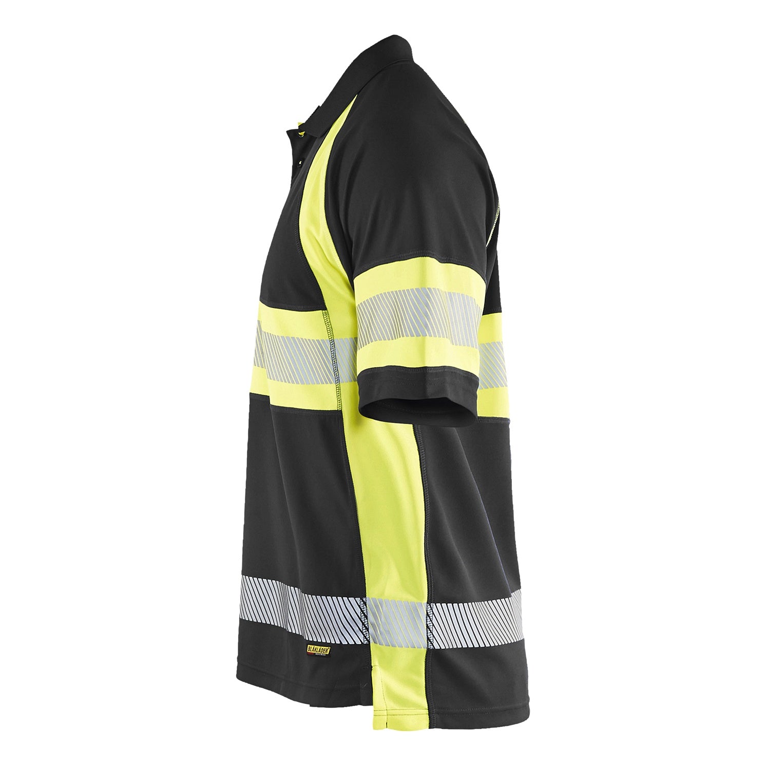 Blaklader BLAKLADER 33381051 Hi Vis Polo Shirt with UV protection Hi Vis Reflective Short Sleeve Work Polo MEN - 100% Polyester - 333810519933_CL