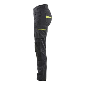 Blaklader BLAKLADER 71951330 | Women's service trousers with stretch Hi Vis Reflective Work Trousers Women - Ripstop Fabric - 719513309933_CL