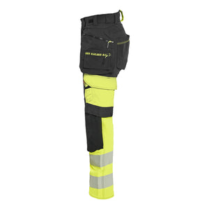 Blaklader BLAKLADER 70251648 Women's Hi Vis trousers 4 way stretch Hi Vis Reflective Work Trousers Women - double weave - 702516489933_CL