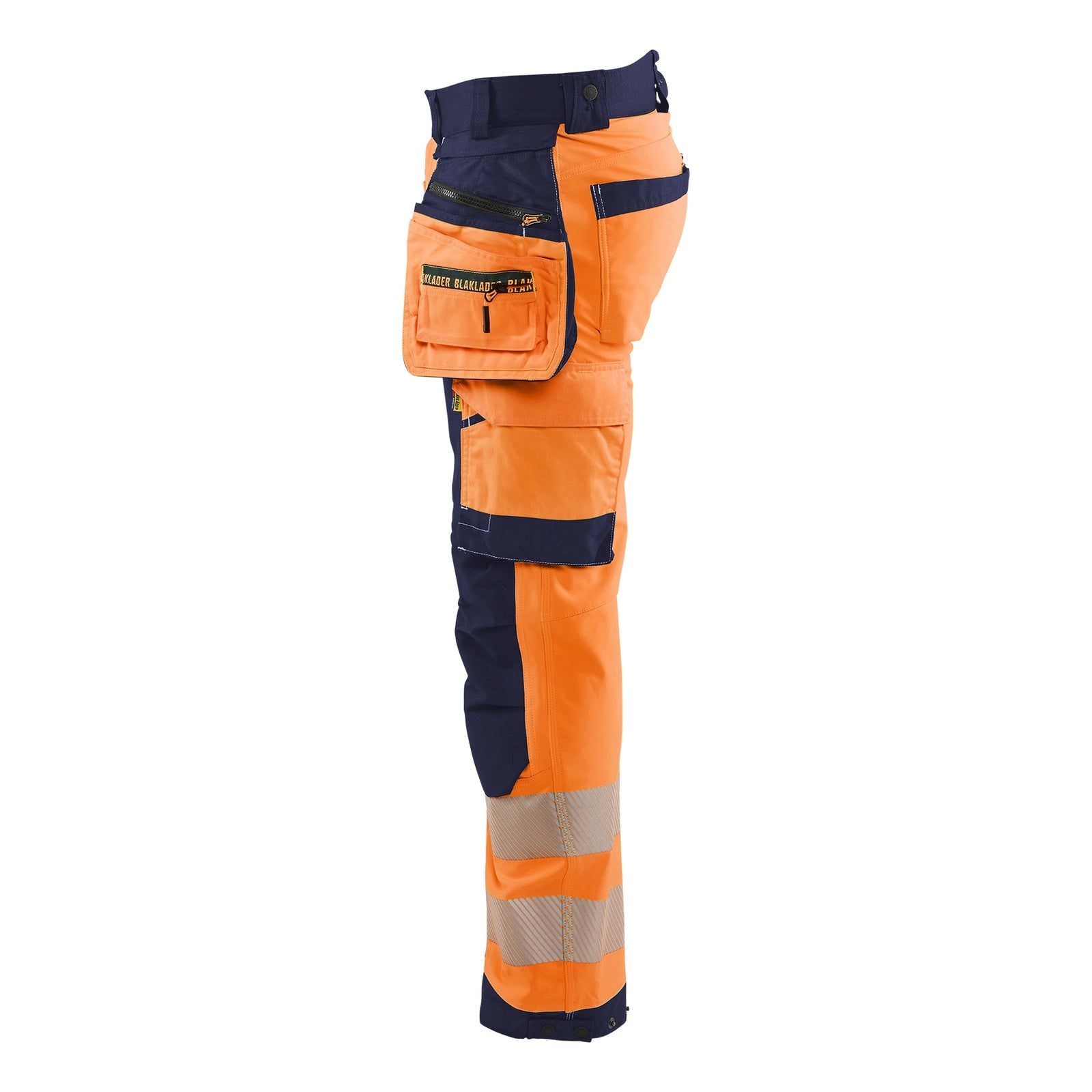 Blaklader BLAKLADER 18202513 | Hi vis Softshell Trousers Hi Vis Reflective Work Trousers Men - Waterproof - 182025135389_CL