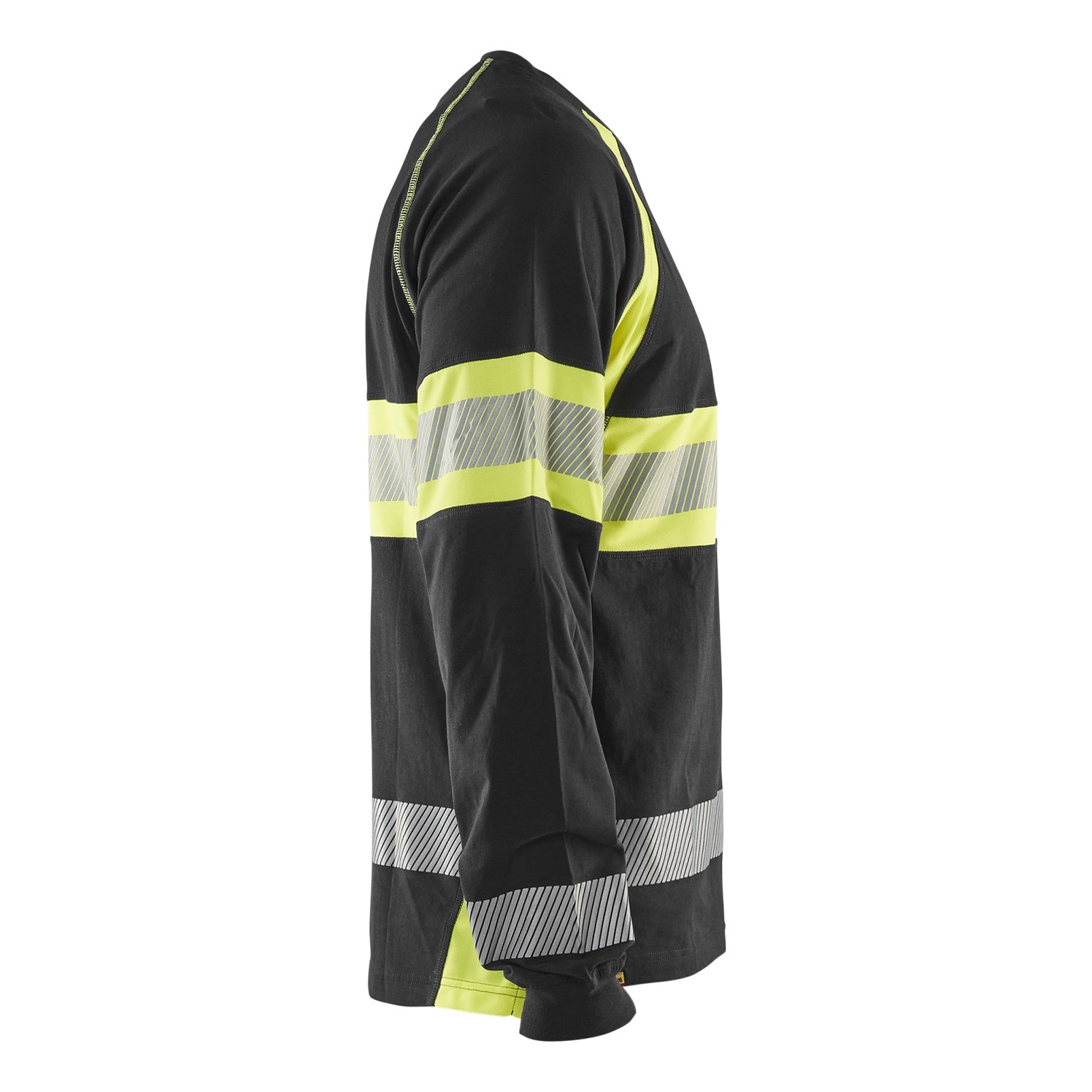 Blaklader BLAKLADER 35101030 Hi Vis Long Sleeved T Shirt Hi Vis Reflective Long Sleeve Work T-Shirt MEN - 100% Cotton - 351010309933_CL