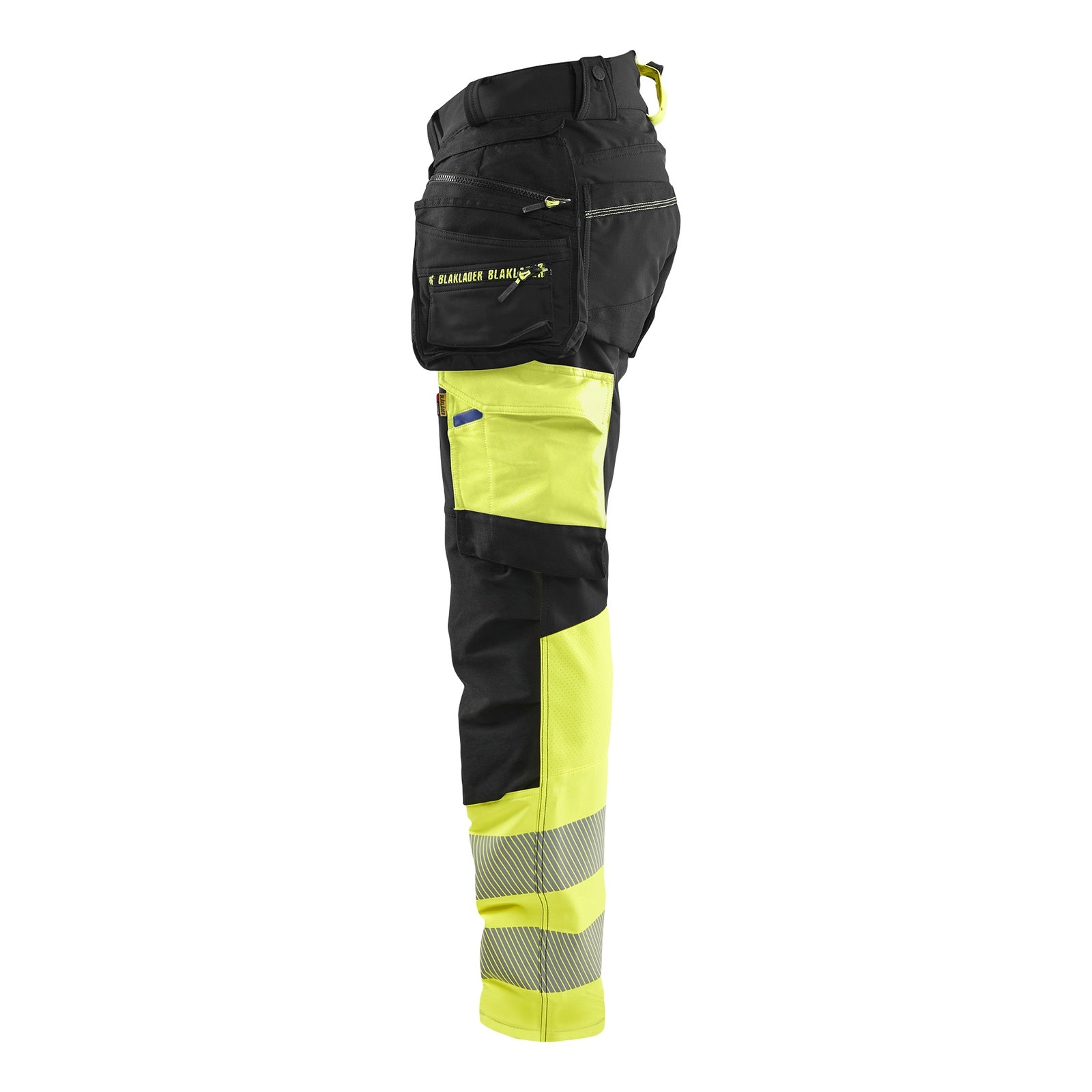 Blaklader BLAKLADER 11251648 Hi Vis Trousers 4 Way Stretch Hi Vis Reflective Work Trousers Men - Double Weave - 112516489933_CL