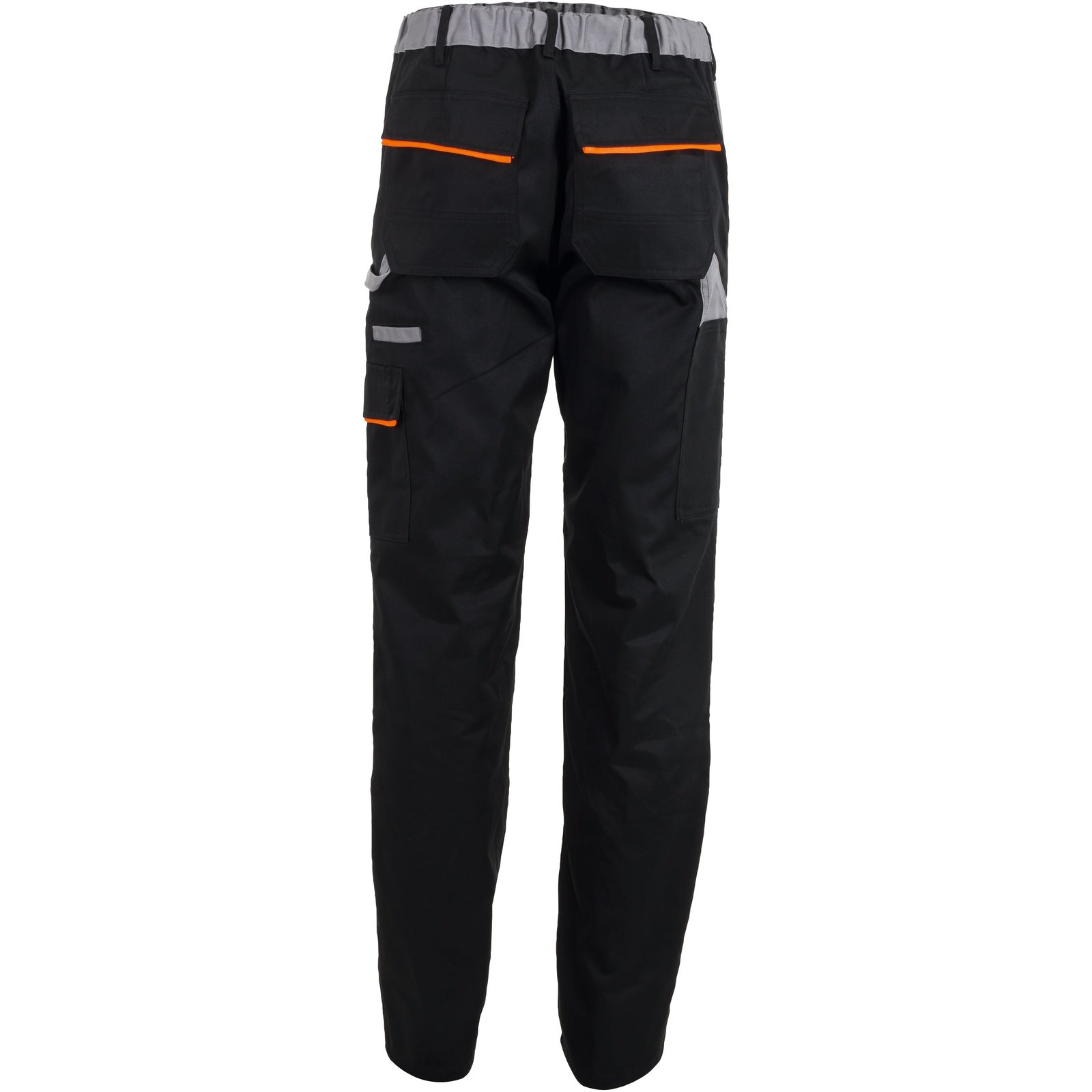 Planam Visline Trousers black/orange/zinc - Model view 2