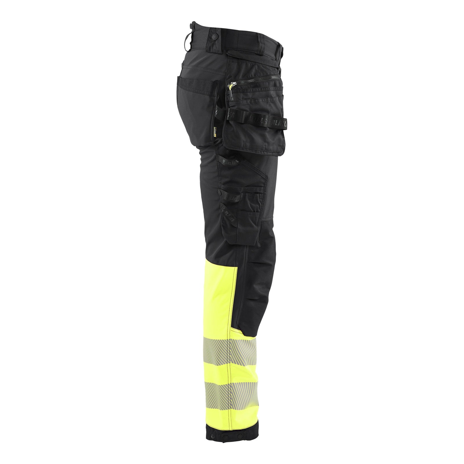 Blaklader BLAKLADER 18212513 | Hi vis Softshell Trousers Hi Vis Reflective Work Trousers Men - Waterproof - 182125139933_CR