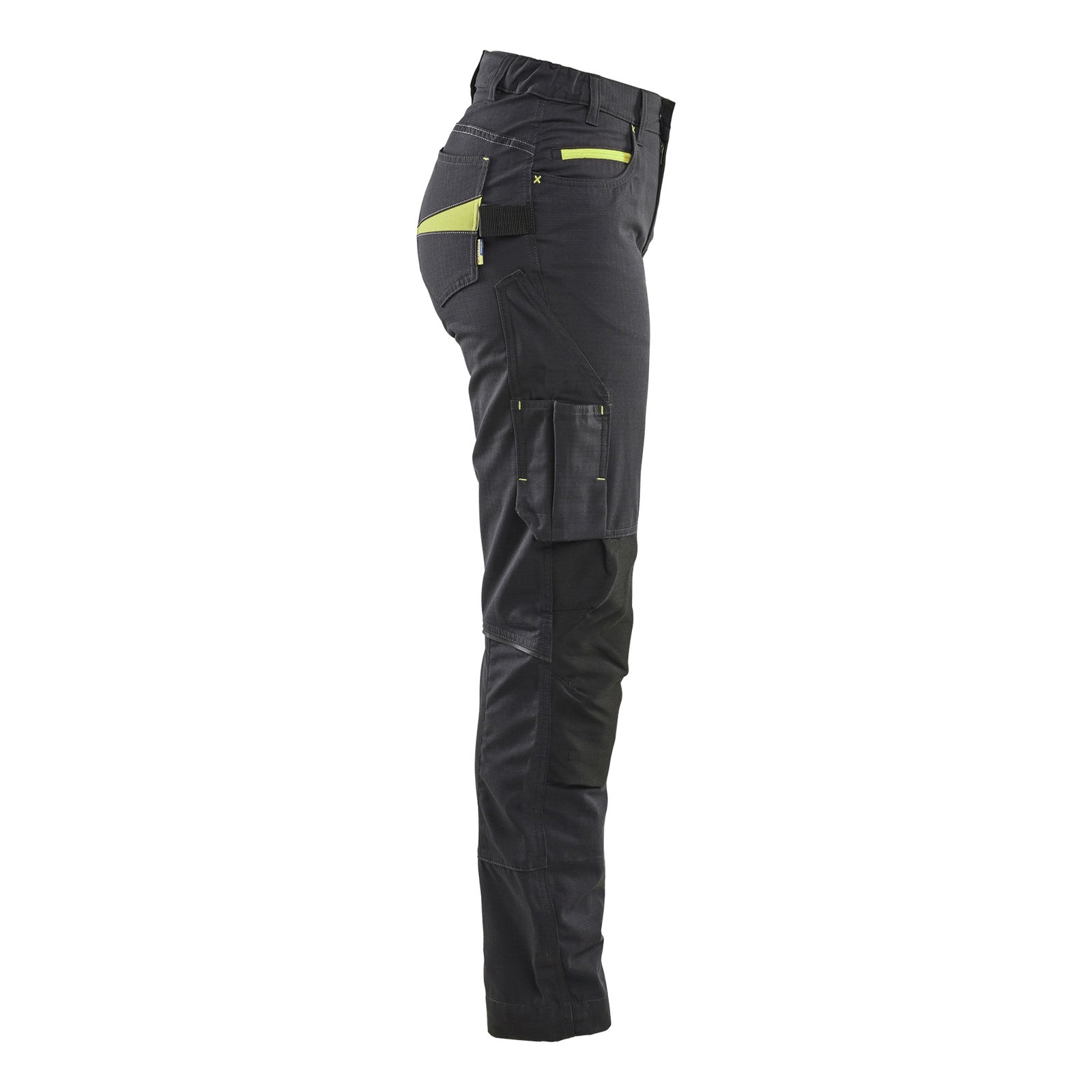 Blaklader BLAKLADER 71951330 | Women's service trousers with stretch Hi Vis Reflective Work Trousers Women - Ripstop Fabric - 719513309933_CR