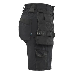 Blaklader BLAKLADER 71241645 Women's Craftsman shorts 4 way stretch Work Shorts Women - double weave - 712416459900_CR