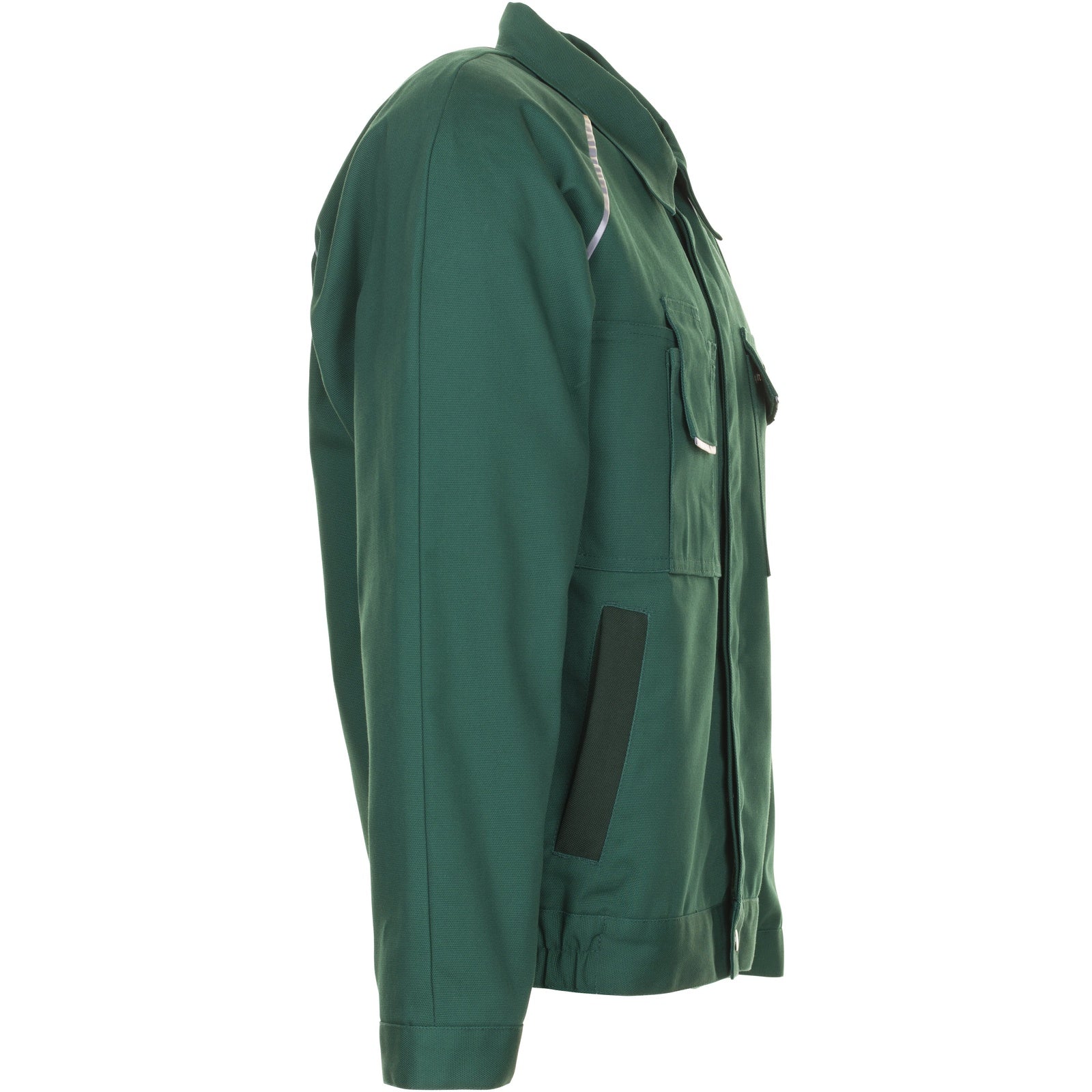 Planam Canvas 320 Waisted Jacket green/green - Model view 3