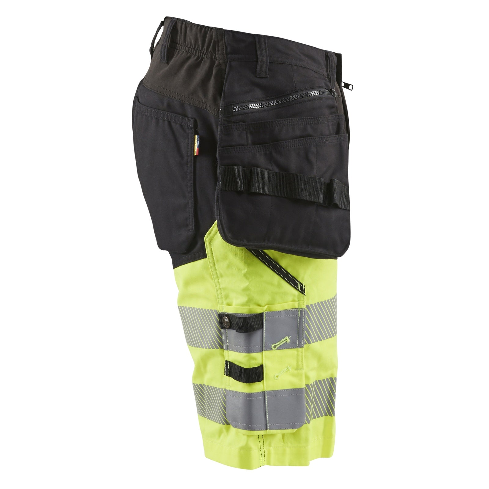 Blaklader BLAKLADER 15961811 | Hi Vis shorts with stretch Hi Vis Reflective Work Shorts Men - Stretch Fabric - 159618119933_CR 