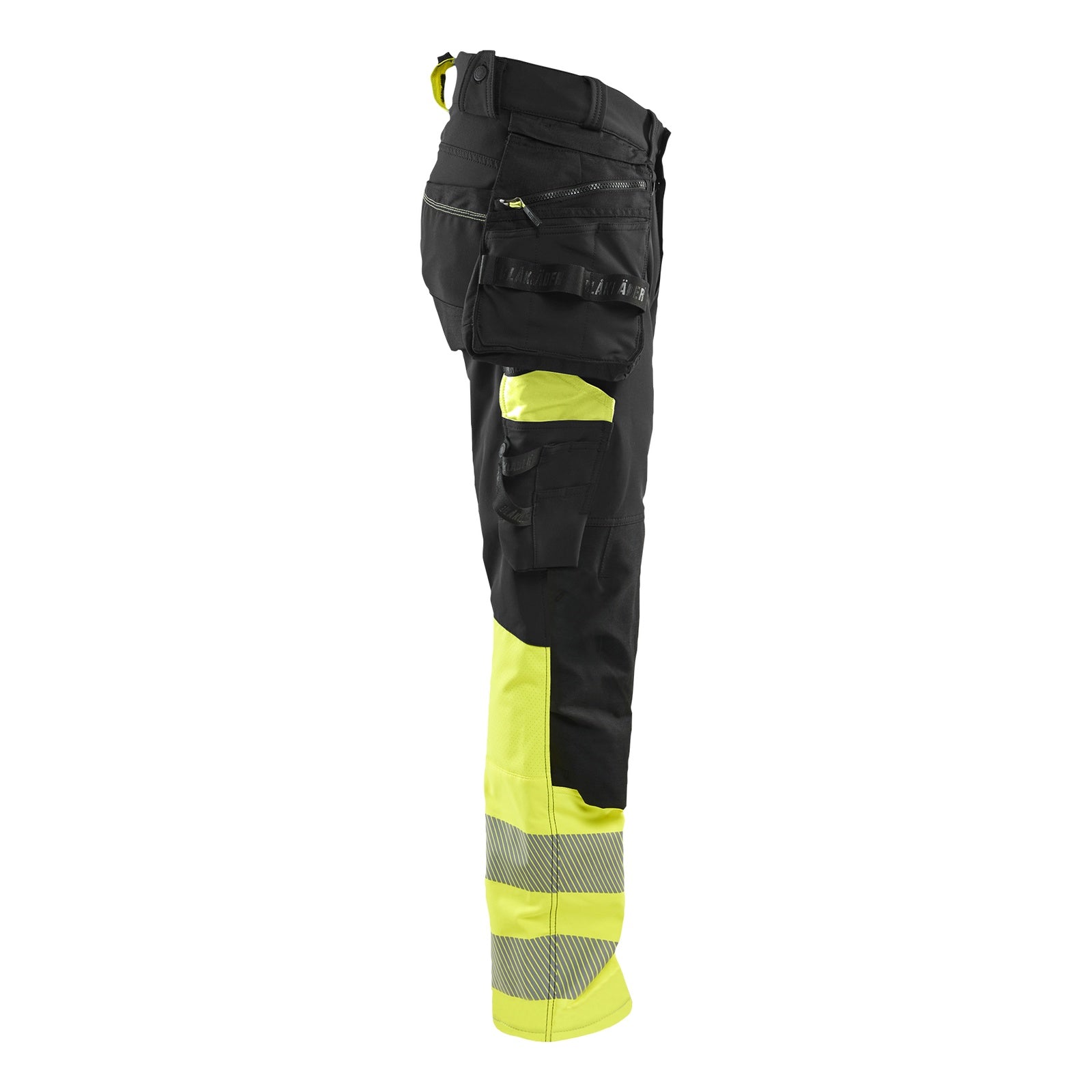 Blaklader BLAKLADER 11251648 Hi Vis Trousers 4 Way Stretch Hi Vis Reflective Work Trousers Men - Double Weave - 112516489933_CR
