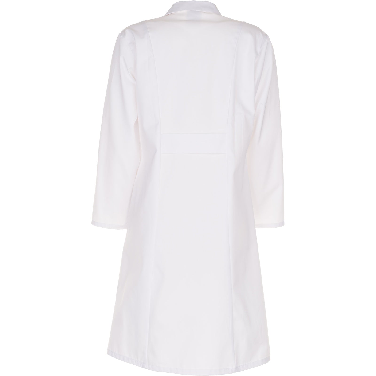 Planam Ladies Coat long sleeve pure white - Model view 2