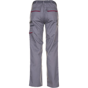 Planam Highline Trousers zinc/slate/red - Model view 2