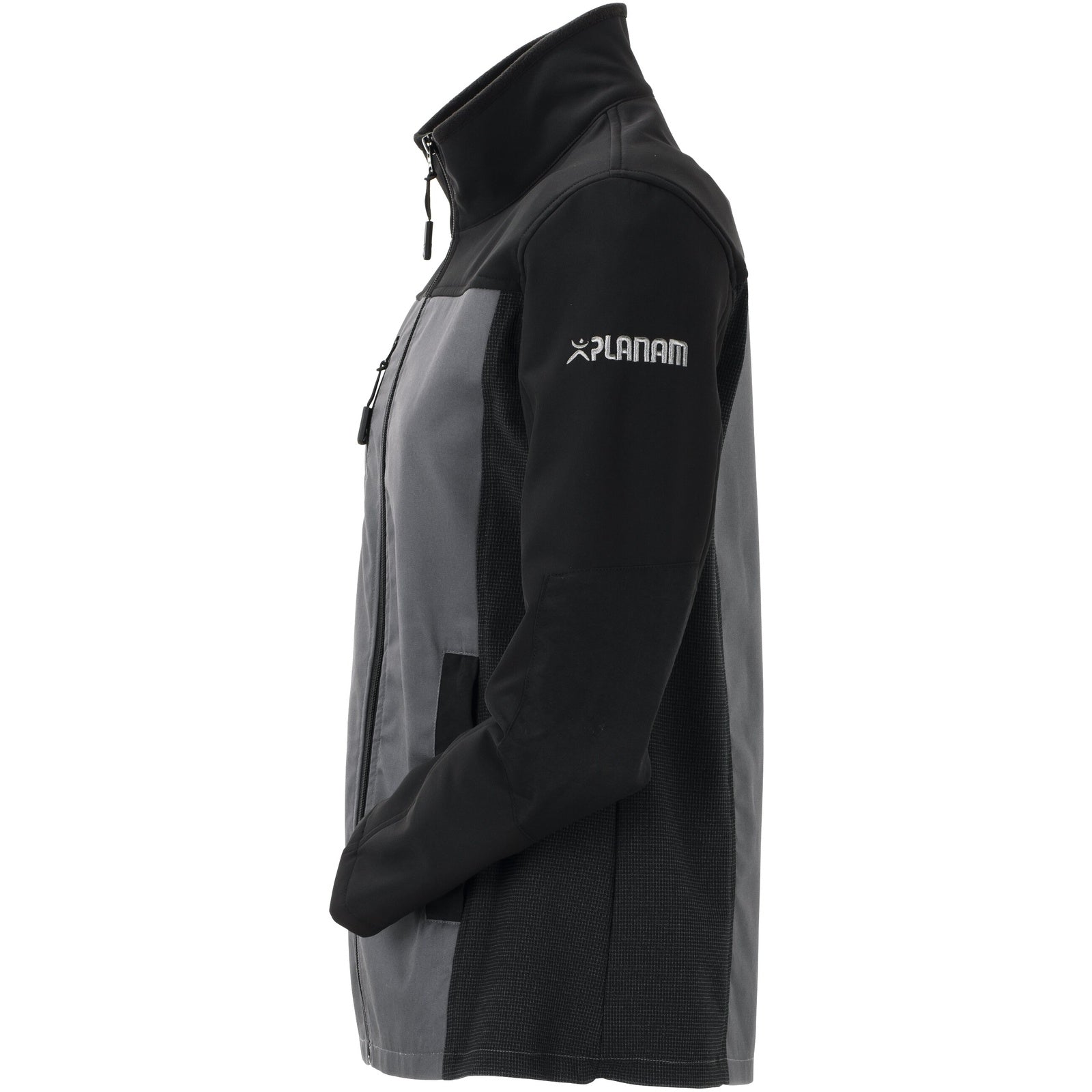 Planam Norit Women's Hybrid jacket slate/black - Model view 4