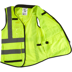 Milwaukee PREMIUM High-Visibility Vests - Yellow