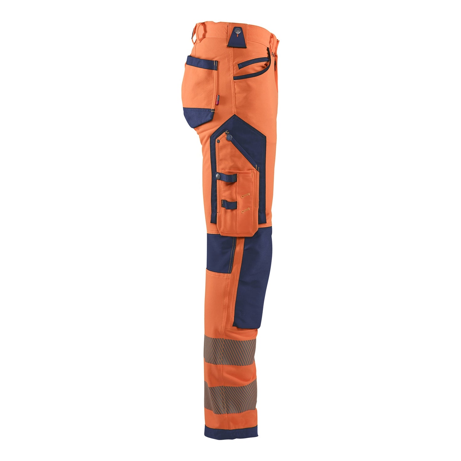 Blaklader BLAKLADER 11971642 | Hi Vis Trousers 4 way stretch Hi Vis Reflective Work Trousers Men - Water Repellent - 119716425389_CR