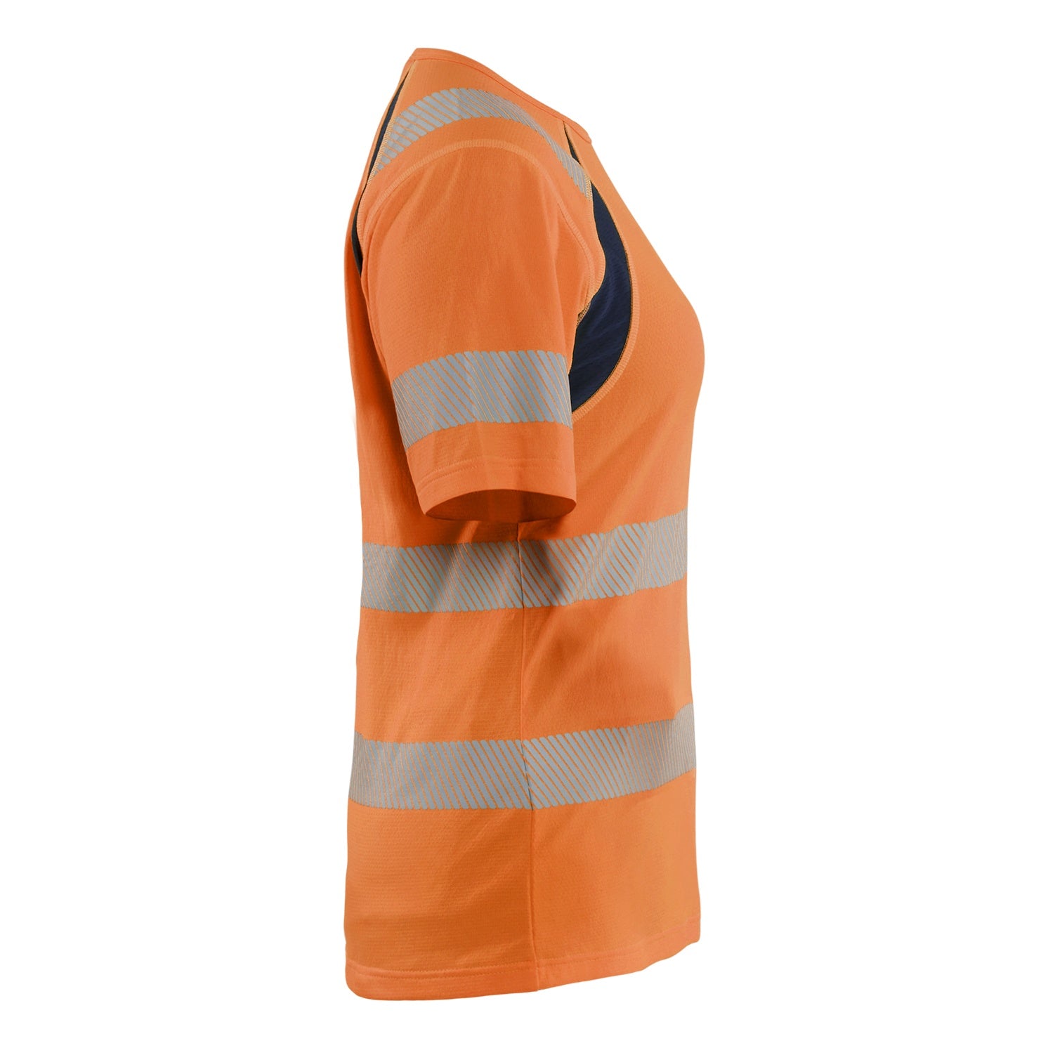 Blaklader BLAKLADER 35032537 Women’s Hi Vis T shirt Hi Vis Reflective Short Sleeve Work T-Shirt WOMEN - Moisture Wicking - 350325375389_CR