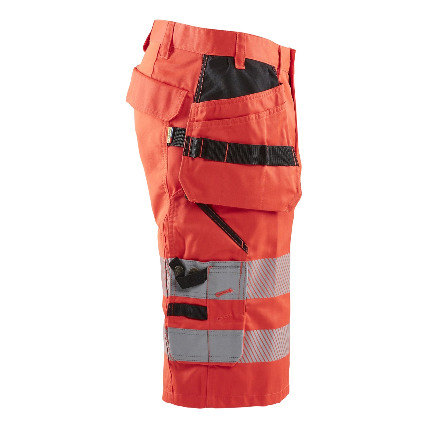 Blaklader BLAKLADER 15861811 | Hi Vis shorts with stretch Hi Vis Reflective Work Shorts Men - Class 2 Certified - 158618115500_CR