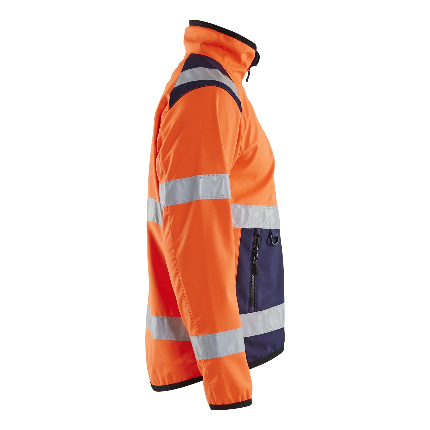 Blaklader BLAKLADER 48772516 Hi Vis Softshell Jacket Hi Vis Reflective Softshell Work Jacket MEN - Water Repellent - 487725165389_CR