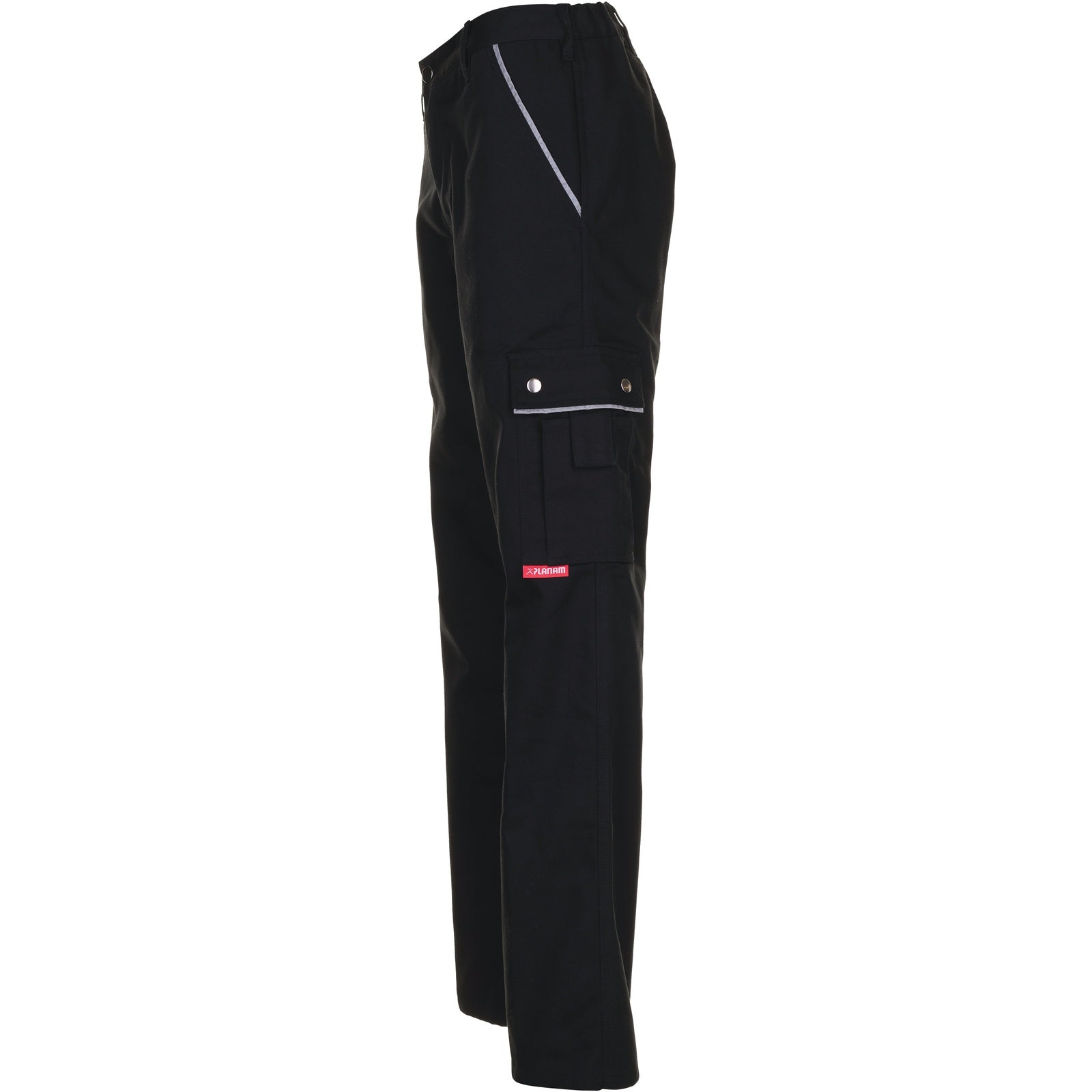 Planam Canvas 320, Outdoor Thermal Trousers black - Model view 4