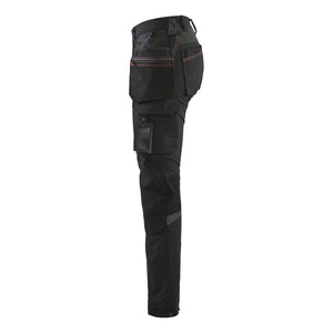 Blaklader BLAKLADER 71921645 | Women's 4 way stretch craftsman trousers Work Trousers Women - double weave - 719216459956__CL