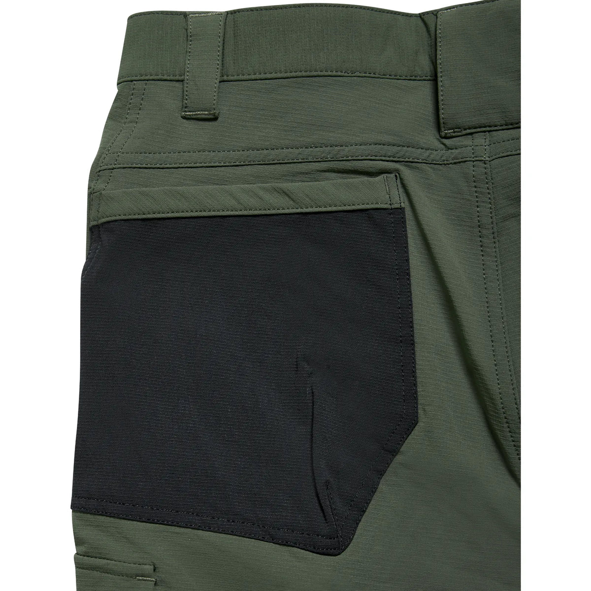ELKA Rainwear - Working Xtreme Recycled Workwear Trousers - Short model - Olive/Black