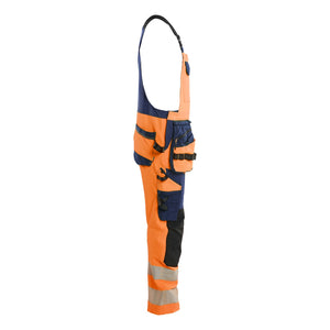 Blaklader BLAKLADER 26261648 Hi Vis bib overalls 4 way stretch Hi Vis Reflective Work Bib Trousers Men - double weave - 262616485389_CR