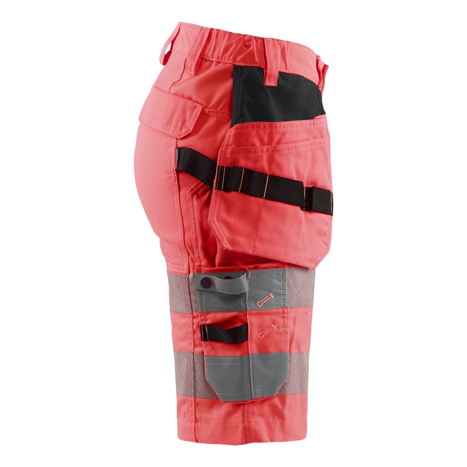 Blaklader BLAKLADER 71861811 | Women's Hi Vis shorts with stretch Hi Vis Reflective Work Shorts Women - Stretch Fabric - 718618115500_CR