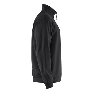 Blaklader BLAKLADER 35871169 Sweatshirt Half Zip Half-zip Work Sweatshirt MEN - Brushed Fleece - 358711699900_CR