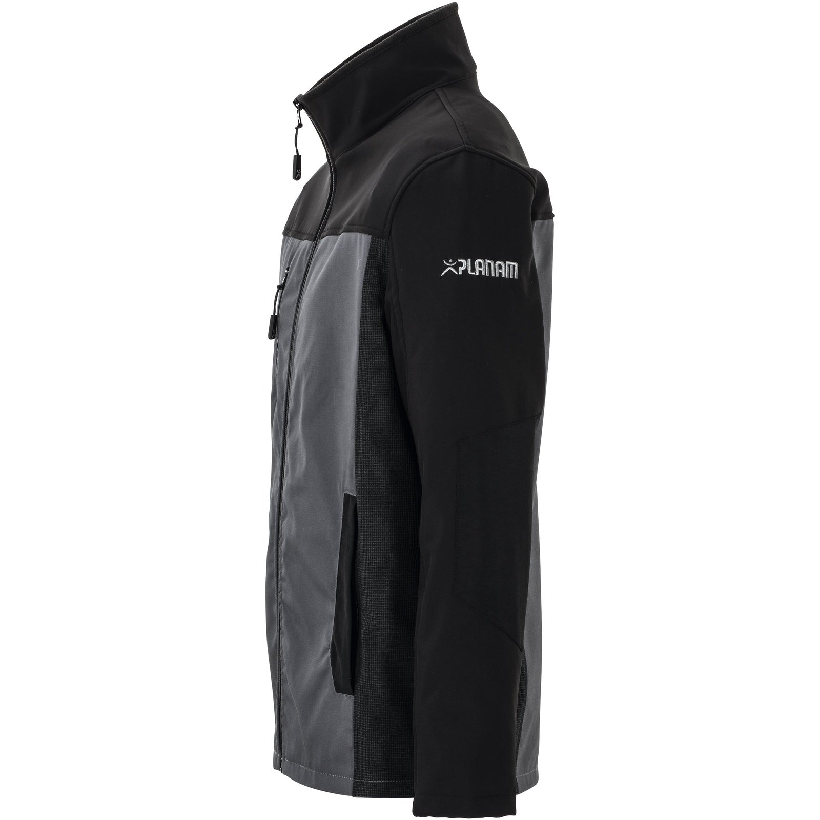 Planam Norit Men's Hybrid jacket slate/black - Model view 4