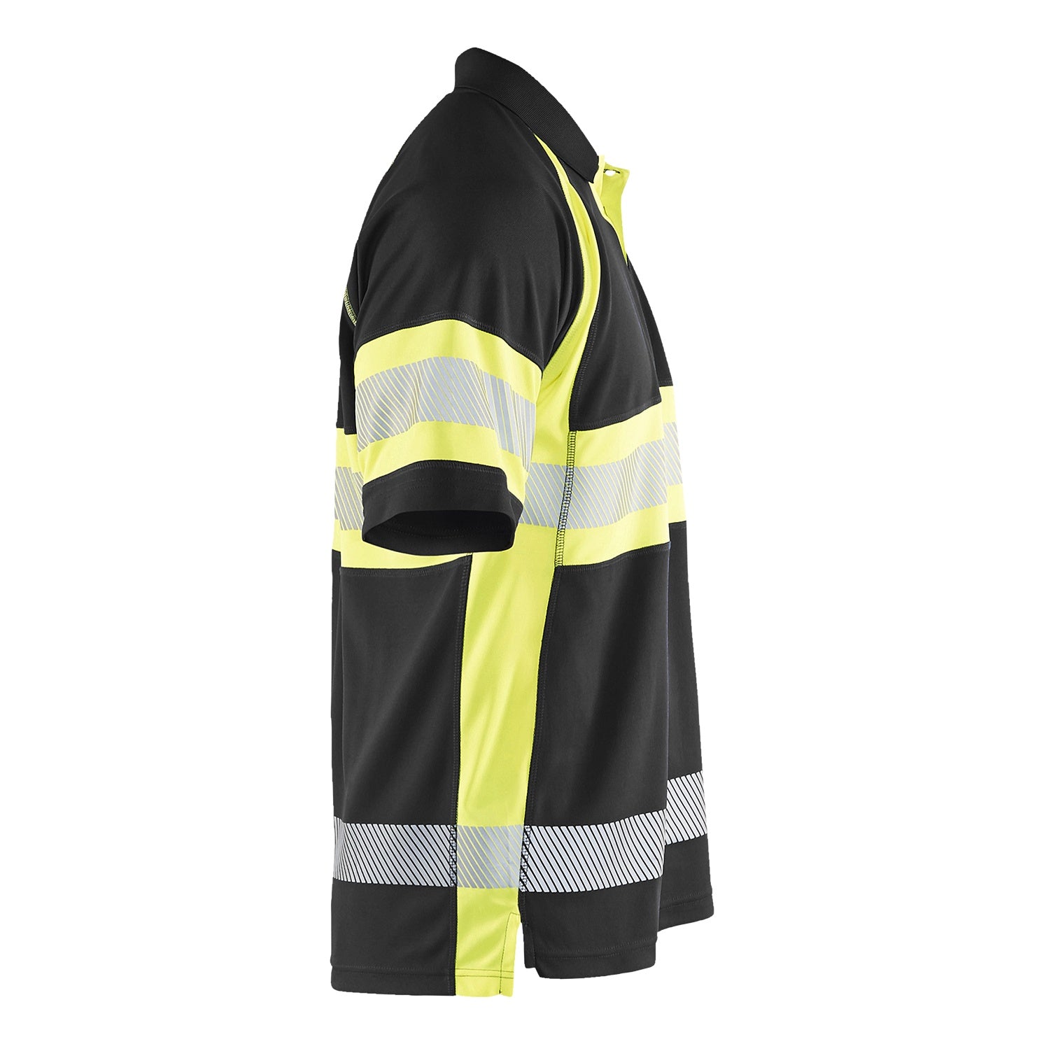 Blaklader BLAKLADER 33381051 Hi Vis Polo Shirt with UV protection Hi Vis Reflective Short Sleeve Work Polo MEN - 100% Polyester - 333810519933_CR