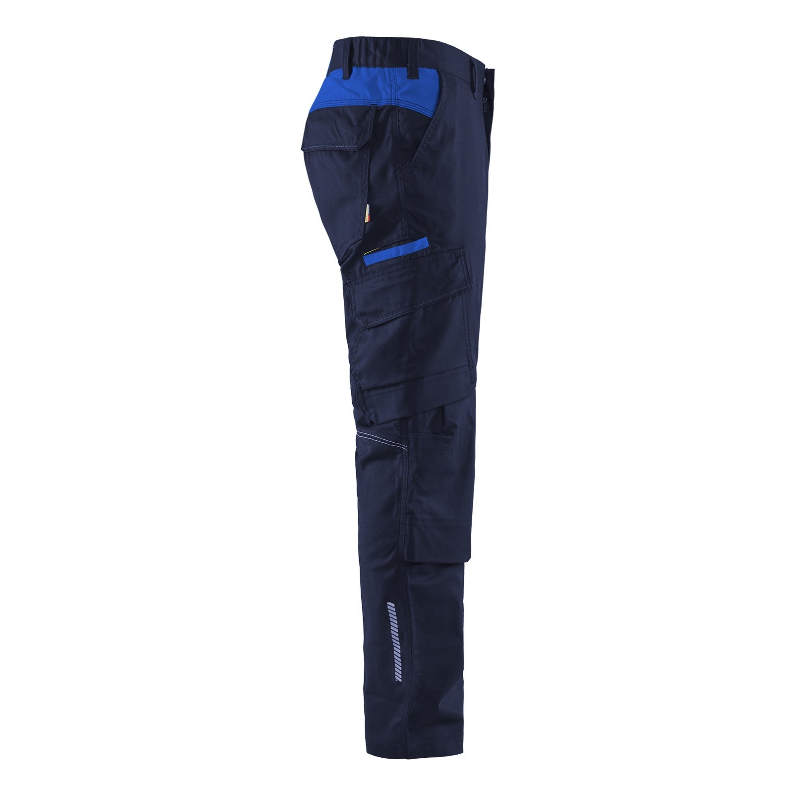 Blaklader BLAKLADER 14481832 | Industry trousers stretch with knee pad pockets Hi Vis Reflective Work Trousers Men - twill fabric - 144818328985_CR