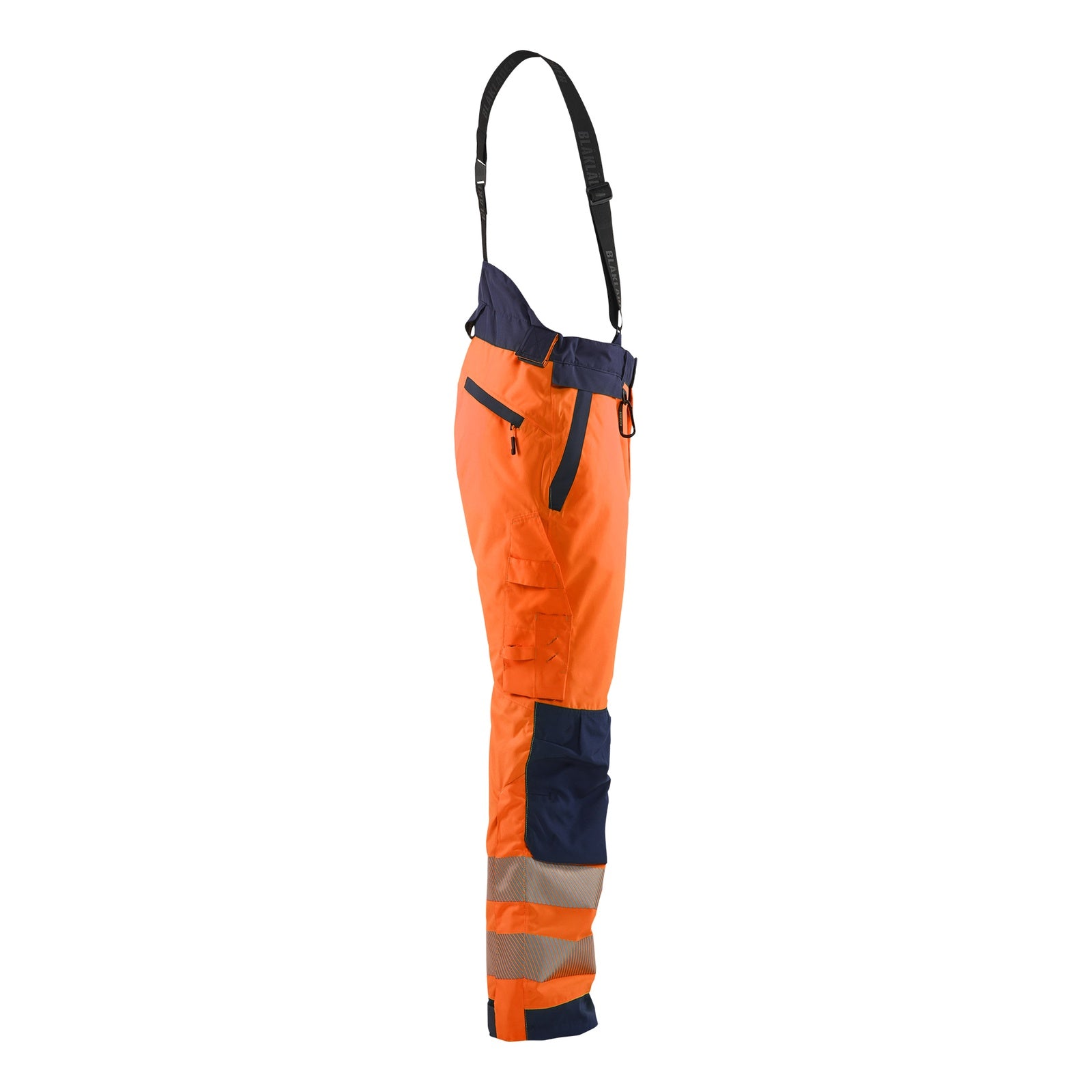 Blaklader BLAKLADER 18751977 | Hi Vis Winter Trousers Hi Vis Reflective Work Trousers Men - Waterproof - 187519775389_CR