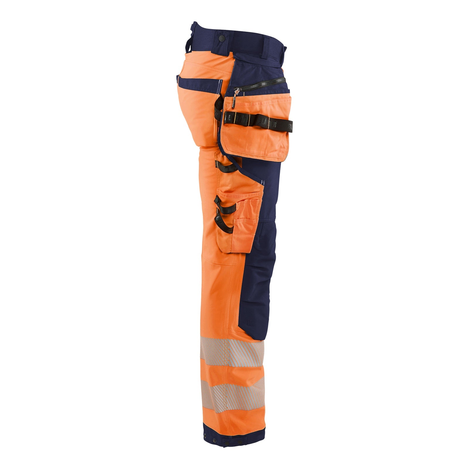 Blaklader BLAKLADER 18202513 | Hi vis Softshell Trousers Hi Vis Reflective Work Trousers Men - Waterproof - 182025135389_CR