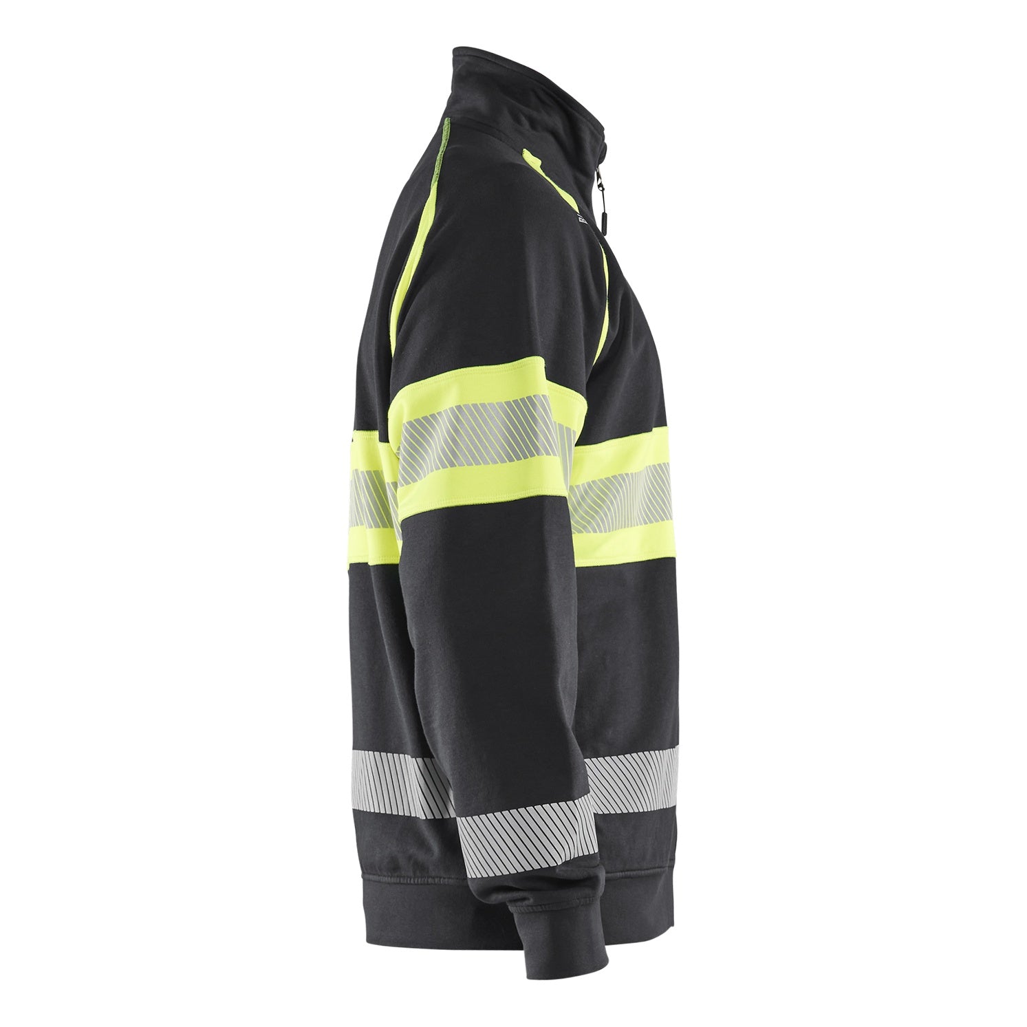Blaklader BLAKLADER 35511158 Hi Vis Sweater Hi Vis Reflective Full-zip Work Sweatshirt MEN - 100% Cotton - 355111589933_CR