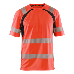 Blaklader BLAKLADER 33971013 Hi Vis UV protected T shirt Hi Vis Reflective Short Sleeve Work T-Shirt MEN - 100% Polyester - 339710135599