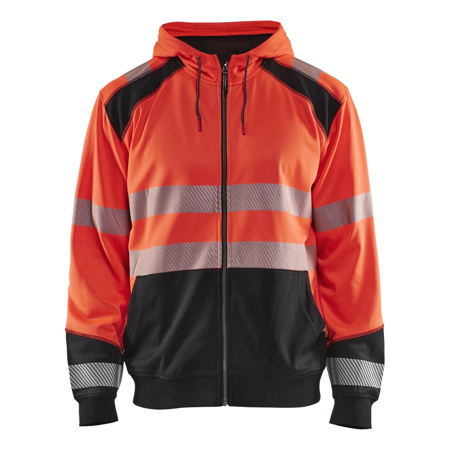 Blaklader BLAKLADER 35462528 Hi Vis Hoodie Hi Vis Reflective Hoodie Work Sweatshirt MEN - Breathable - 354625285599