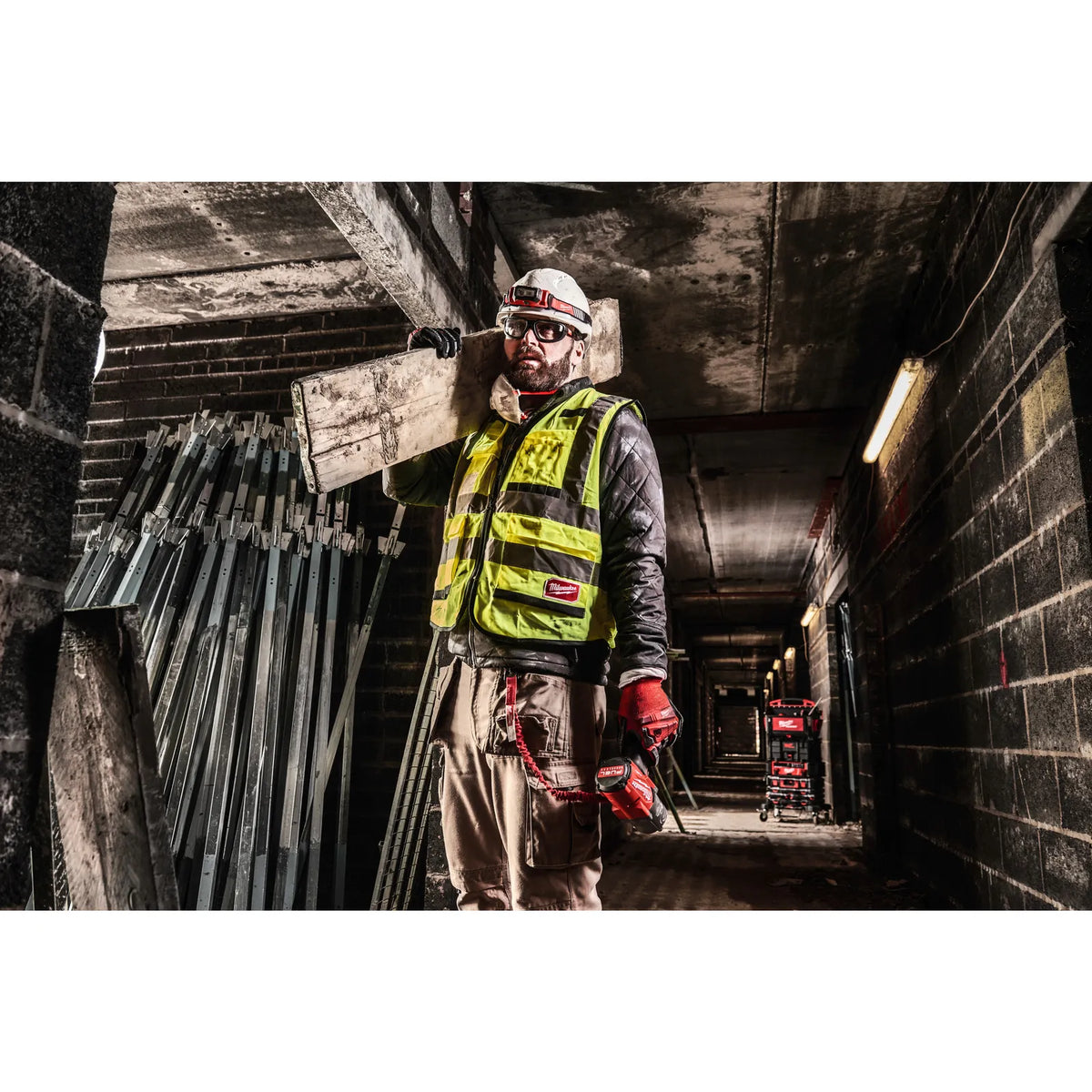Milwaukee PREMIUM High-Visibility Vests - Yellow