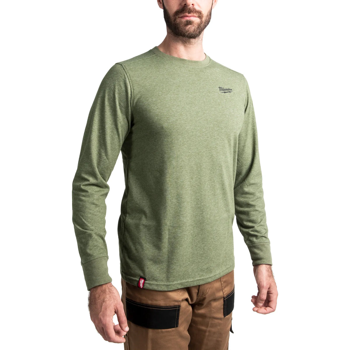 Milwaukee Hybrid Long-Sleeve T-Shirt HT LS - Green