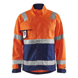 Blaklader BLAKLADER 40641811 Hi Vis jacket Hi Vis Reflective Work Jacket MEN - Durable - 406418115389