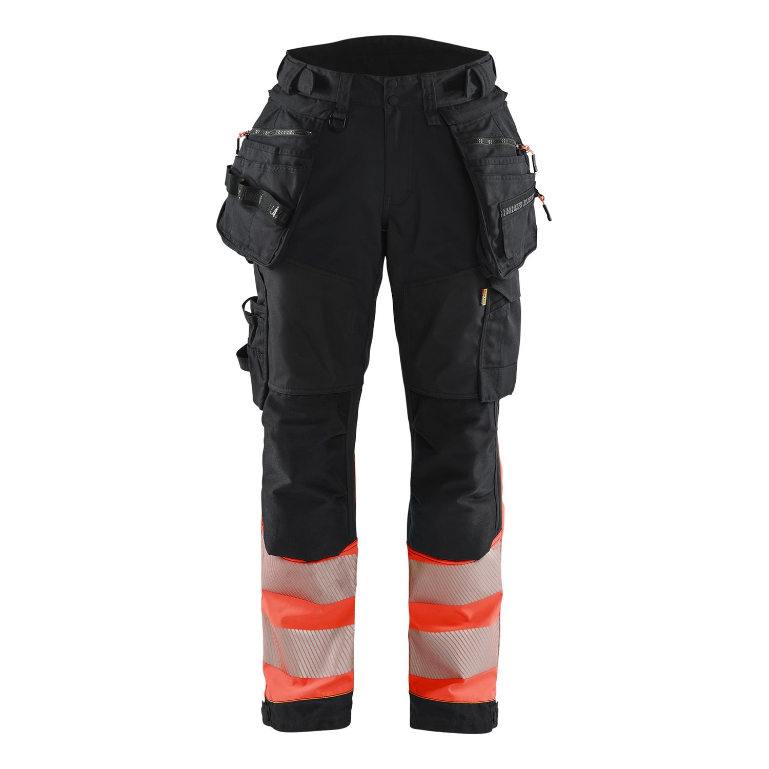 Blaklader BLAKLADER 71142513 | Women's Hi Vis softshell trousers Hi Vis Reflective Work Trousers Women - Waterproof - 711425139955