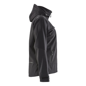 Blaklader BLAKLADER 47192513 Women's Softshell jacket Hi Vis Reflective Softshell Work Jacket WOMEN - Waterproof - 471925139900_CR
