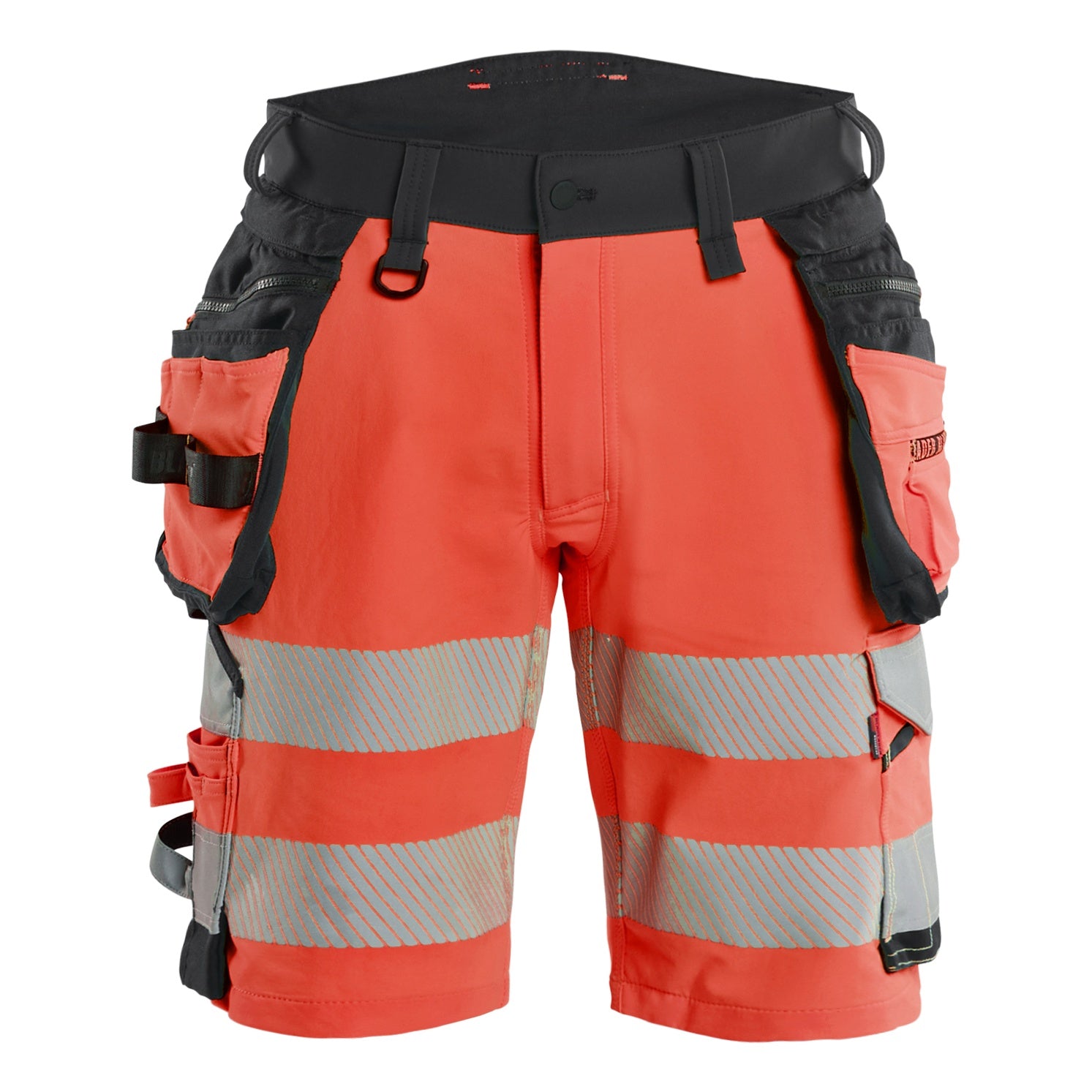 Blaklader BLAKLADER 11201648 Hi Vis shorts 4 way stretch Hi Vis Reflective Work Shorts Men - double weave - 112016485599